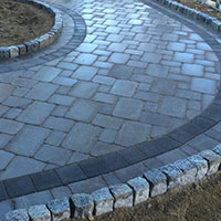 Hattoys installs curved stone paths